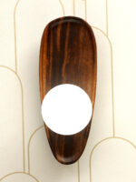Aurewood Halo Wooden Wall Light (Bulb Not Included) - Image 3