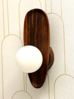 Aurewood Halo Wooden Wall Light (Bulb Not Included) - Image 4