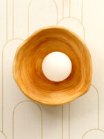 HaloWood Aura Premium Wooden Wall Light (Bulb Not Included) - Image 2