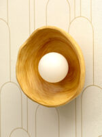 HaloWood Aura Premium Wooden Wall Light (Bulb Not Included) - Image 6