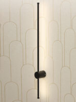 Midnight Line Black LED Wall Light - Image 5