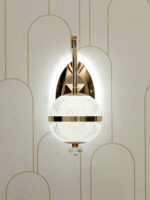 Acrylic Glass Globe LED Wall Light - Image 4