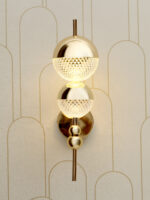 Celestia Glow Gold Wall Light - Image 3