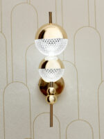 Celestia Glow Gold Wall Light - Image 4