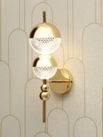 Celestia Glow Gold Wall Light
