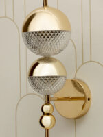 Celestia Glow Gold Wall Light - Image 8