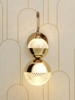 Aurielle Duo Gold Wall Light - Image 3