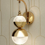 Aurielle Duo Gold Wall Light