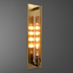 Auric Linea Luxury Brass Wall Light (Bulb Not Included) - Image 9