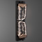 Obsidian Flow Vertical LED Wall Light - Image 10