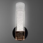 Crystal Frost Brass Wall Light - Image 4