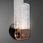 Crystal Frost Brass Wall Light - Image 9