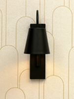 Noir Arc Modern Black Wall Light (Bulb Not Included) - Image 3