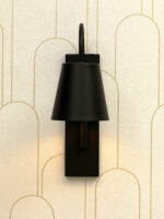 Noir Arc Modern Black Wall Light (Bulb Not Included) - Image 6