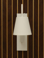 Noir Arc Modern White Wall Light (Bulb Not Included) - Image 2