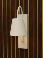 Noir Arc Modern White Wall Light (Bulb Not Included) - Image 4
