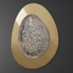 Golden Oval Glow Wall Light - Image 2