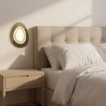Golden Oval Glow Wall Light - Image 3