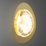 Golden Oval Glow Wall Light - Image 5