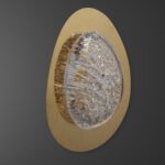 Golden Oval Glow Wall Light - Image 6