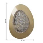 Golden Oval Glow Wall Light - Image 9