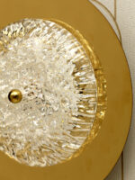 Aurora Glow Golden Wall Light - Image 5