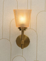 Aurelia Glow Modern Gold Wall Light (Bulb Not Included) - Image 3