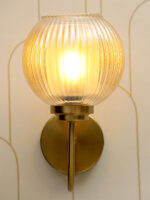 Luma Pearl Gold Wall Light (Bulb Not Included) - Image 5