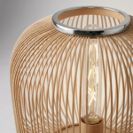 Proudome Open Wire Metal Cage Table Lamp for Bedroom – Decorative Bedside & Accent Lighting - Image 7