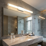 White LED Vanity Wall Light for Mirror & Bathroom | Minimal Tube Light with Bright Illumination - Image 3