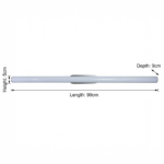 White LED Vanity Wall Light for Mirror & Bathroom | Minimal Tube Light with Bright Illumination - Image 6