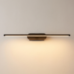 Proudome Black LED Picture Light | Modern Linear Painting & Artwork Wall Light