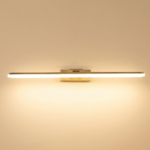 Modern LED Picture Light Wall Lamp | Slim Linear Art Light | Gold Finish Wall Mounted Fixture