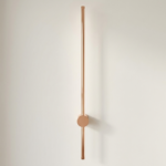 Proudome 3 Color Mode LED Wall Light | Rose Gold Modern Linear Lighting Fixture - Image 2