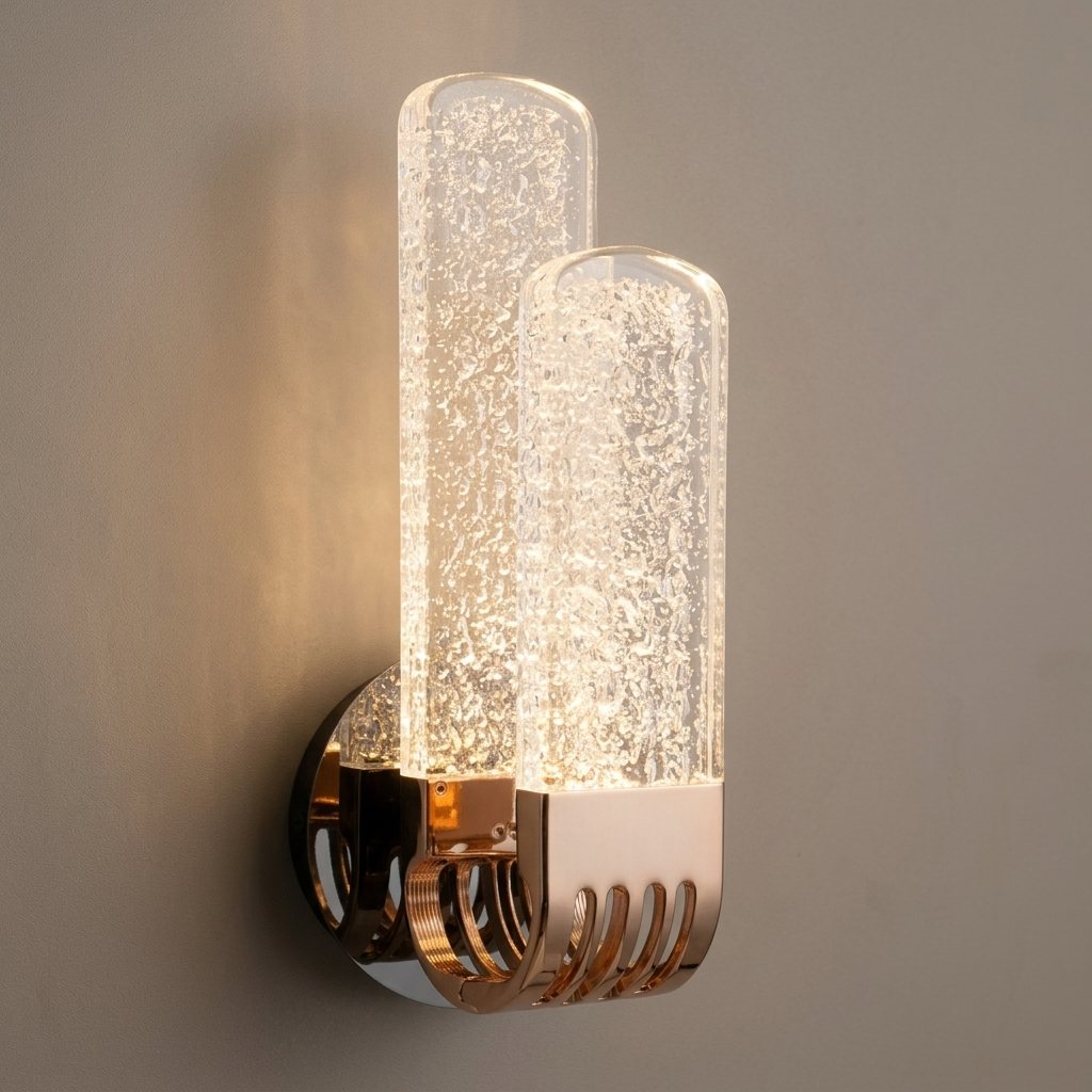 download - 2026-05-14T165605.433 Proudome Modern LED Wall Sconce with Acrylic Diffuser | Luxury 3 Color Mode Wall Light - Image 1