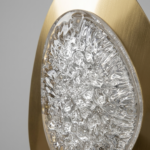 Proudome Designer LED Wall Light with Acrylic Diffuser | Modern Gold Decorative Fixture - Image 5