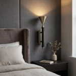 Proudome Modern LED Wall Light | Designer Metal Wall Sconce for Living Room, Bedroom, Hallway & Luxury Interiors - Image 3