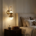 Proudome 3 Color Mode Acrylic LED Wall Light | Luxury Hanging Globe Designer Wall Lamp - Image 3