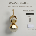 Proudome 3 Color Mode Acrylic LED Wall Light | Luxury Hanging Globe Designer Wall Lamp - Image 8