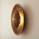 Proudome Oval Metal LED Wall Light – Modern Decorative Indoor Wall Sconce for Living Room, Bedroom, Dining & Foyer - Image 4