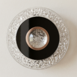 Proudome Modern LED Wall Light | Decorative Acrylic Diffuser Round Lighting Fixture - Image 2