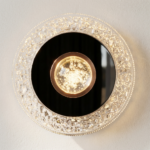 Proudome Modern LED Wall Light | Decorative Acrylic Diffuser Round Lighting Fixture - Image 4