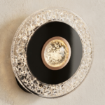 Proudome Modern LED Wall Light | Decorative Acrylic Diffuser Round Lighting Fixture