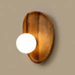 Proudome Solid Wood Wall Light with G9 Bulb Included | Modern Wooden Decorative Wall Lamp - Image 4