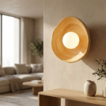 Proudome Solid Wood Wall Light with G9 Bulb Included | Modern Wooden Decorative Wall Lamp - Image 3