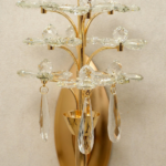 Proudome 3 Color Mode LED Crystal Wall Light | Luxury Gold Decorative Wall Sconce - Image 6