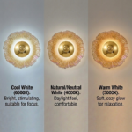 Proudome 3 Color Mode LED Glass Wall Light | Luxury Designer Wall Sconce for Modern Home Interiors - Image 4