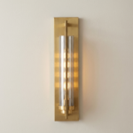 Proudome Smokey Glass Wall Light | Modern Decorative Indoor Lighting Fixture (Bulb Not Included) - Image 4