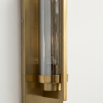 Proudome Smokey Glass Wall Light | Modern Decorative Indoor Lighting Fixture (Bulb Not Included) - Image 5