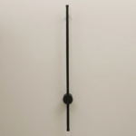 Proudome 3 Color Mode LED Wall Light | Modern Black Linear Decorative Lighting Fixture - Image 2